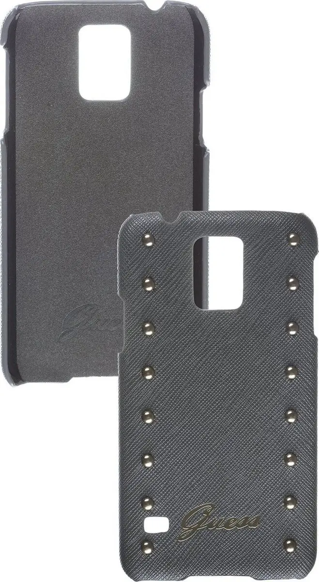 GUESS Studded Collection Folio Hoes Samsung Galaxy S5 Neo - Grijs
