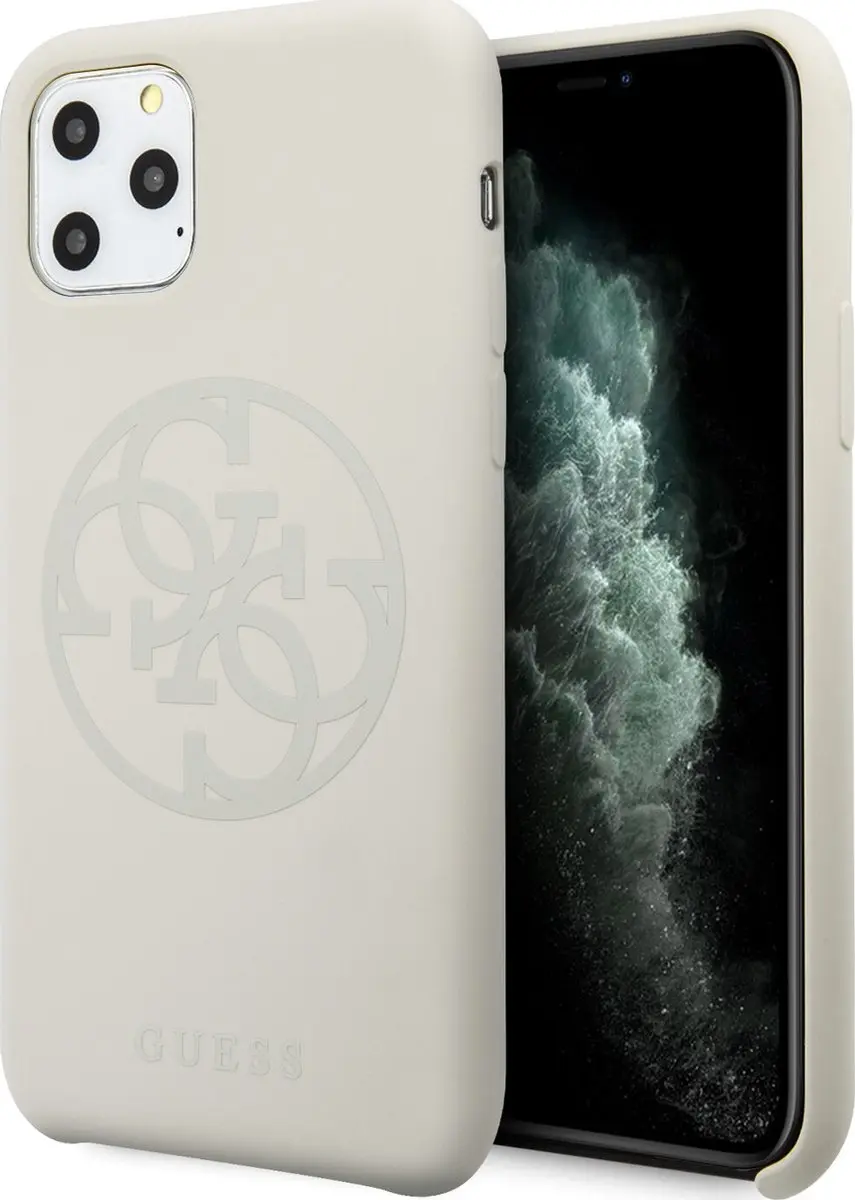 GUESS Silicone Tone 4G Back Cover