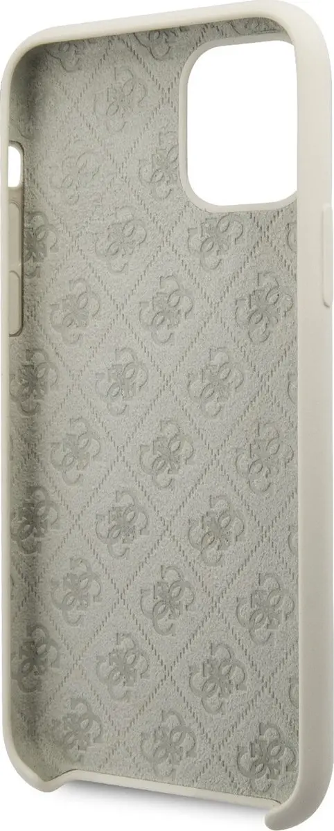 GUESS Silicone Tone 4G Back Cover - iPhone 11 Pro Wit