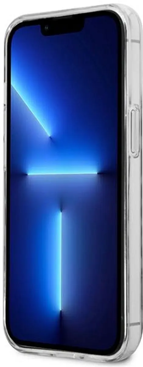 Guess GUHCP13LHSLEOK Huls iPhone 13 Pro - Grijs