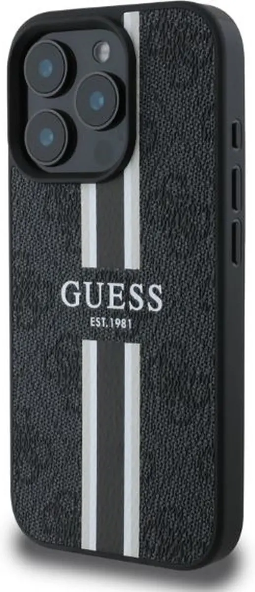 GUESS Hoesje iPhone 16 Pro - MagSafe - Zwart - afbeelding 6 van 6