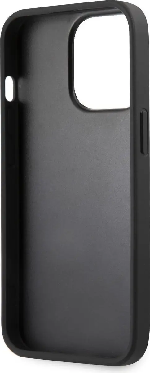 Guess Saffiano Backcase iPhone 13 Pro Max - Grijs - 7579