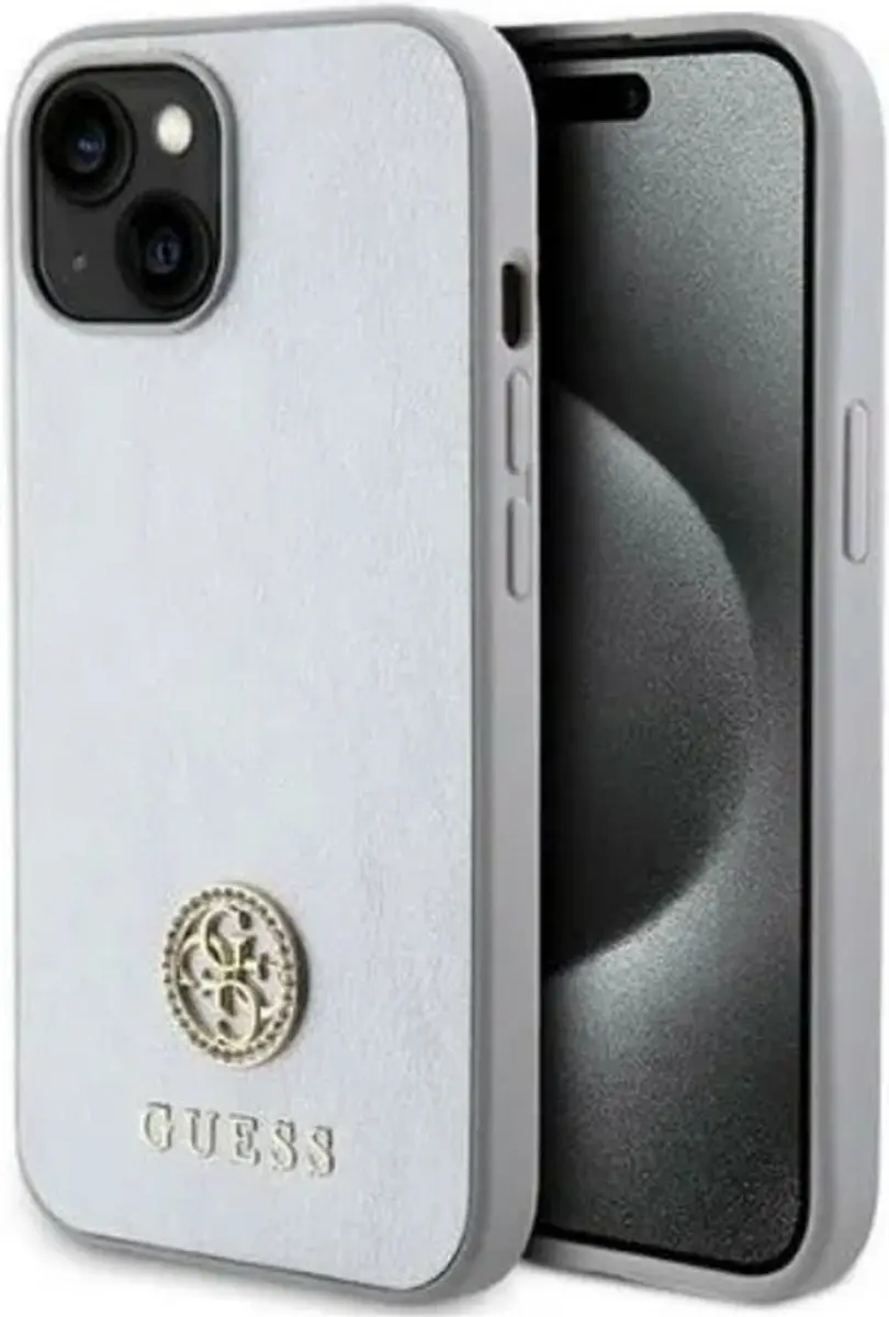 GUESS 4G Strass Metal Logo Back Case