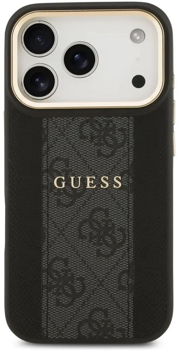 GUESS Magnetische Hoes voor iPhone 17 Pro 4G - 3666339520335 - Zwart