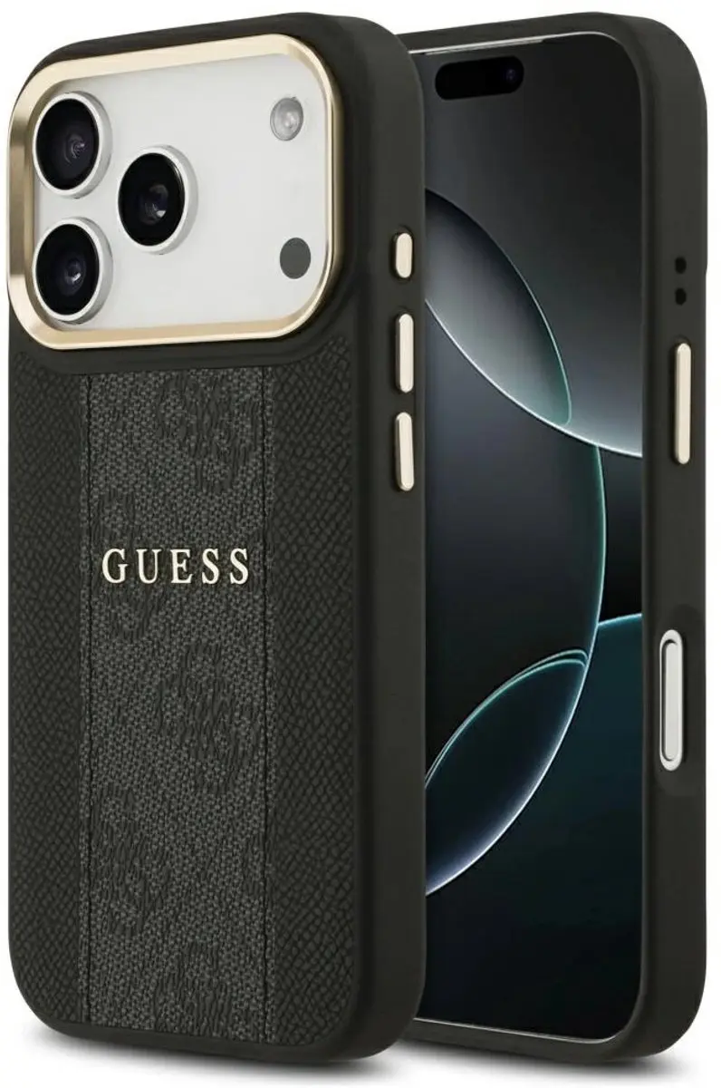 GUESS Magnetische Hoes voor iPhone 17 Pro 4G - 3666339520335 - Zwart