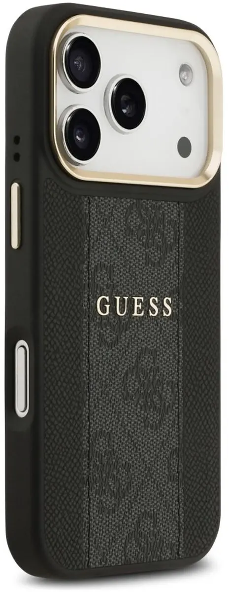 GUESS Magnetische Hoes voor iPhone 17 Pro 4G - 3666339520335 - Zwart