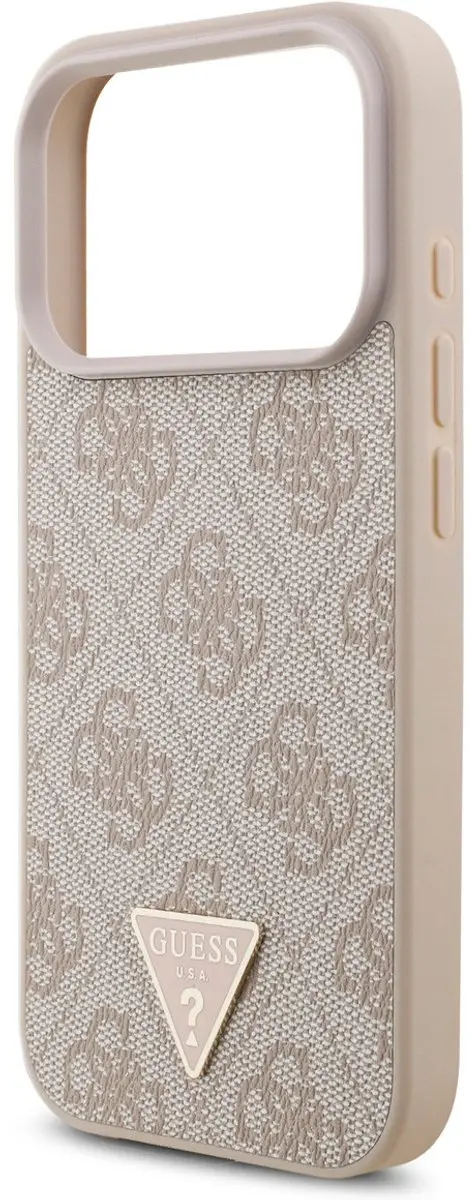 Guess Telefoonhoesje iPhone 17 Pro MagSafe - Roze Driehoek - afbeelding 6 van 6