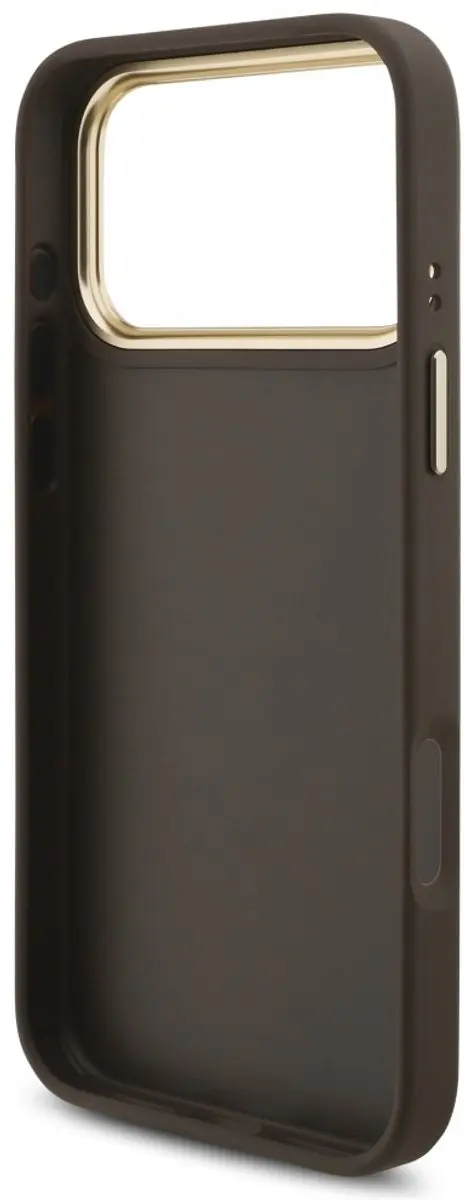 Guess 4G Groot Logo Hoesje iPhone 17 Pro Max - Zwart