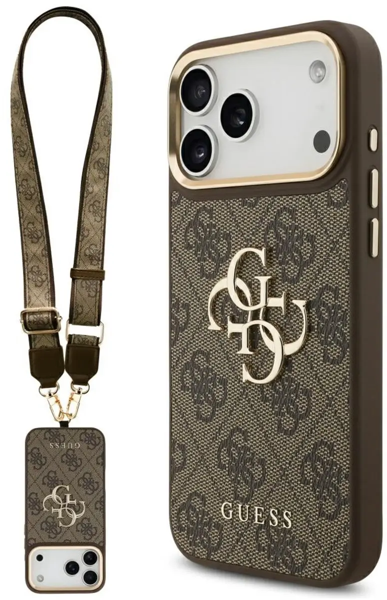 Guess 4G Groot Logo Hoesje iPhone 17 Pro Max