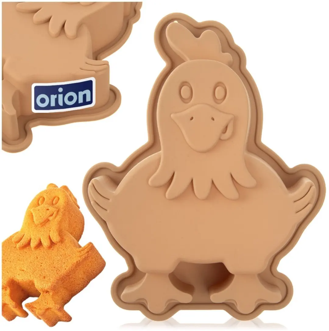 Orion Silicone Kipvorm 19,5x15x4cm - Beige