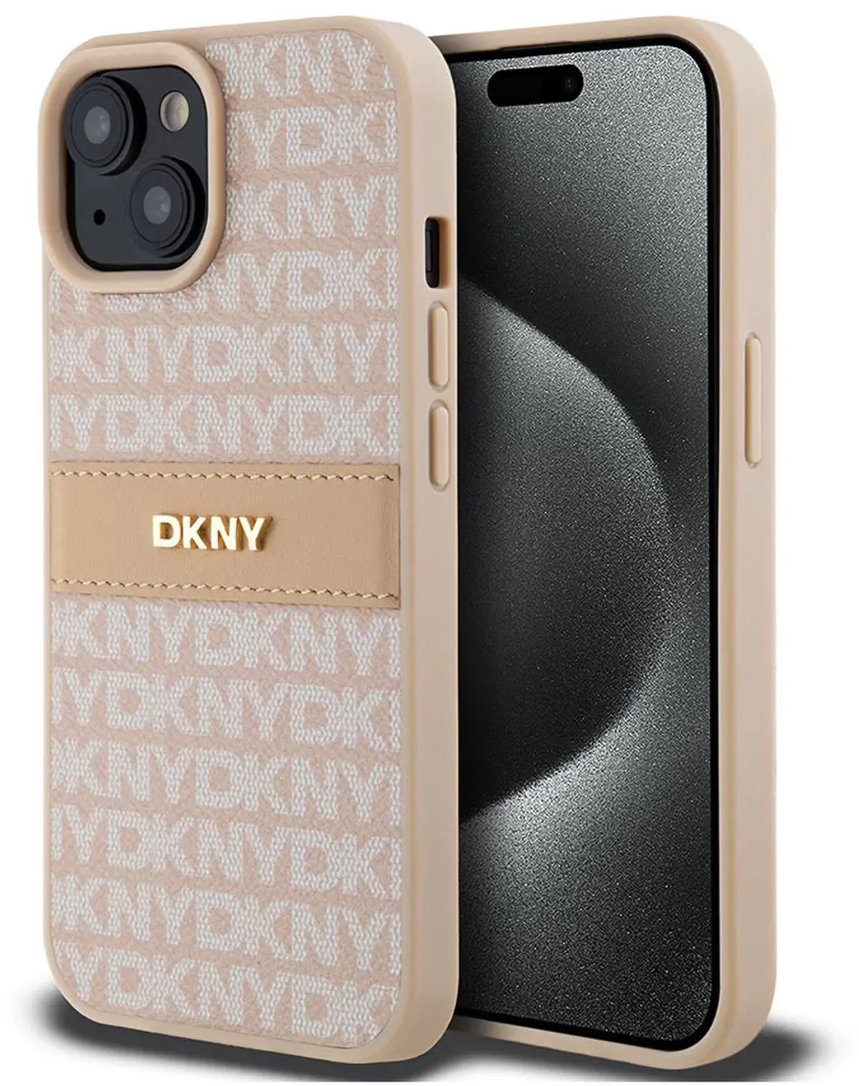 DKNY Textured Tonal Stripe Back Case