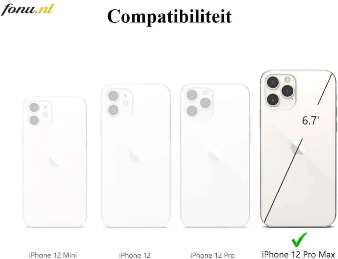 Fonu Camera Lens Tempered Glas iPhone 12 Pro Max