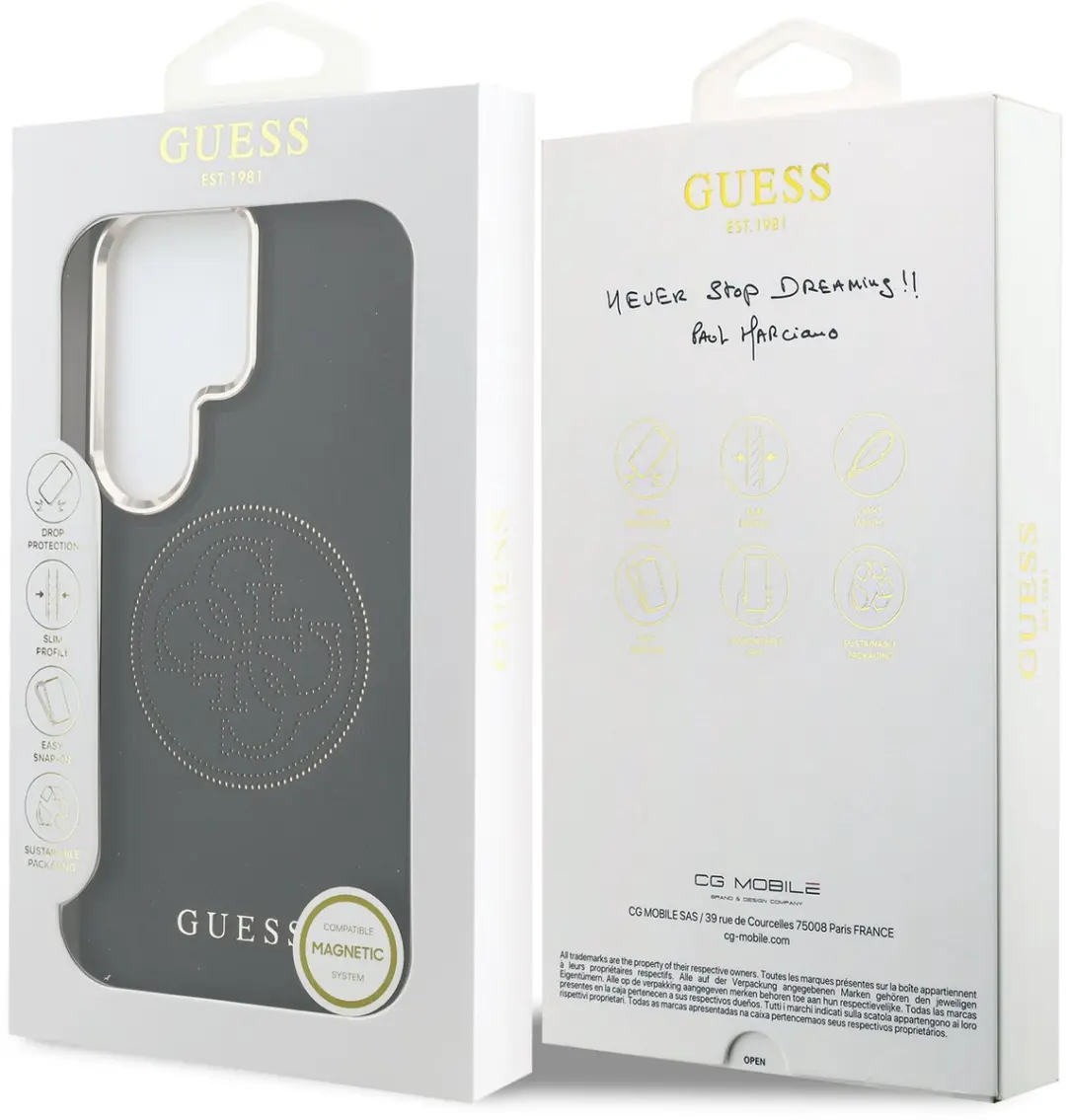 GUESS Telefoonhoesje Galaxy S26 Ultra - MagSafe 14734 - Zwart