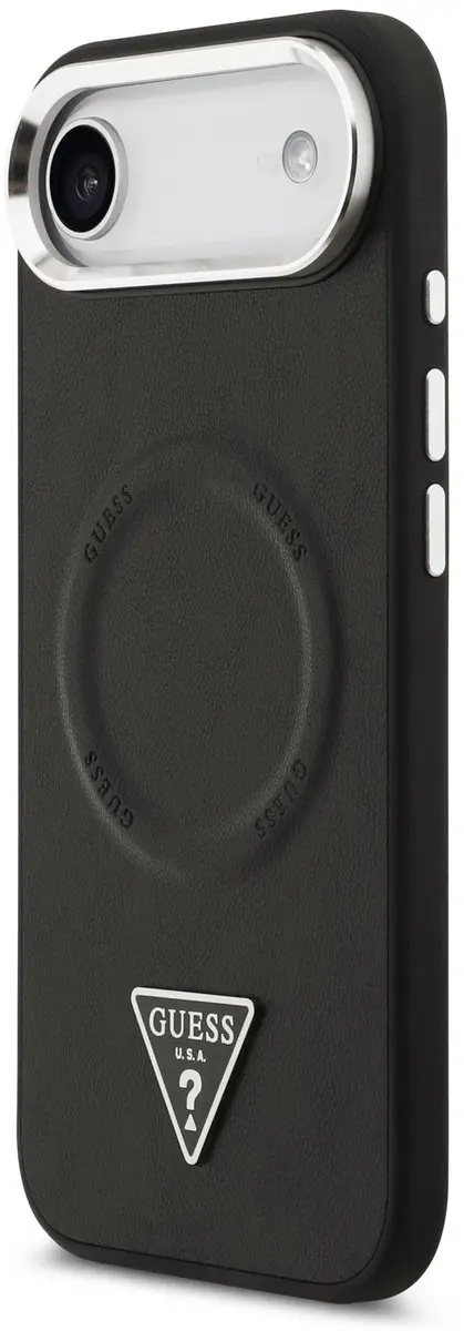GUESS Triangle Logo iPhone Air Hoesje MagSafe - Zwart - afbeelding 6 van 6