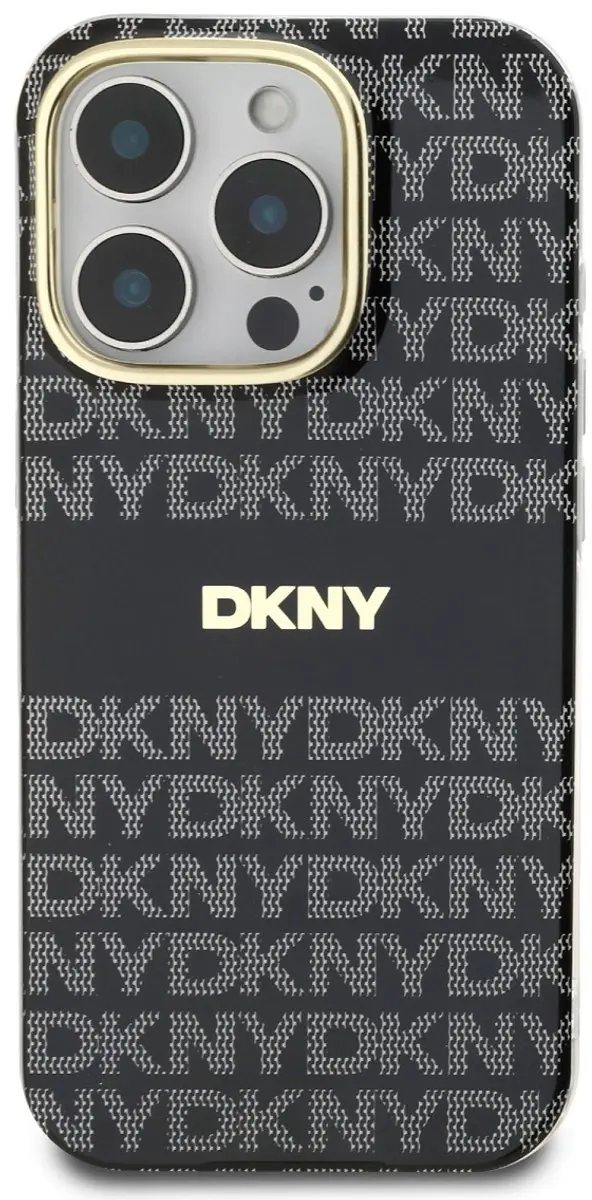 DKNY Backcover iPhone 16 Pro Max - Magsafe - Zwart