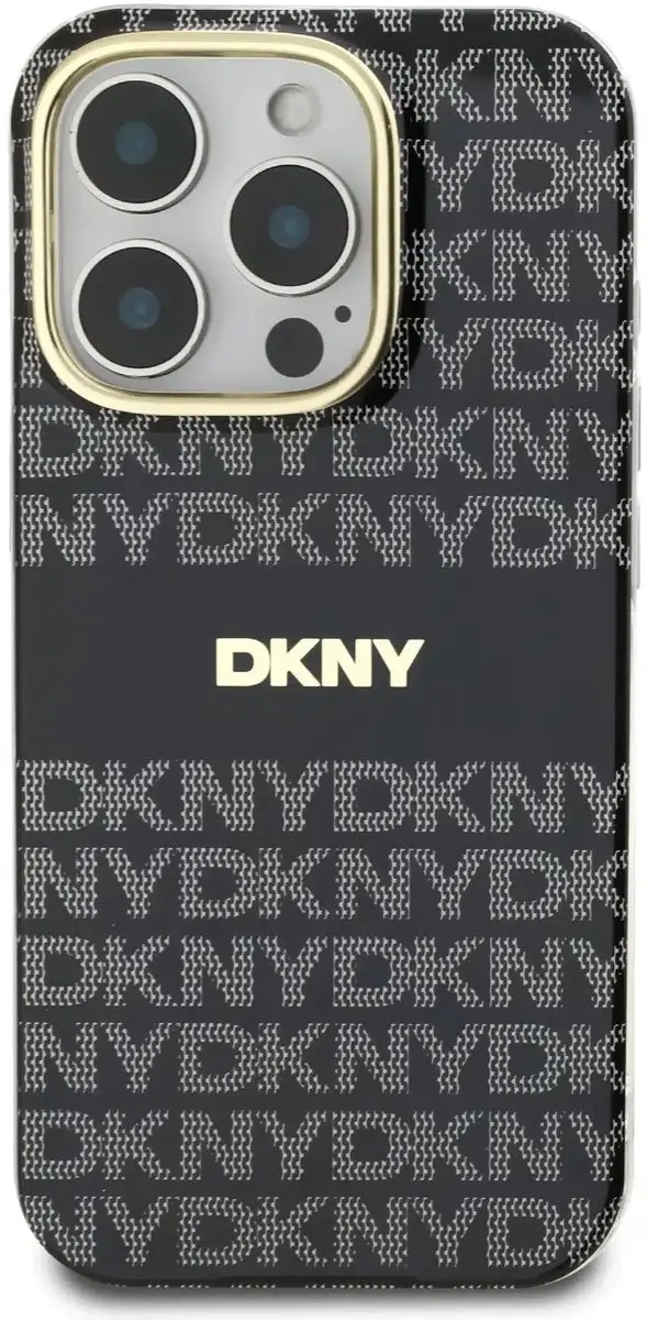 DKNY Backcover iPhone 16 Pro Max - Magsafe - Zwart