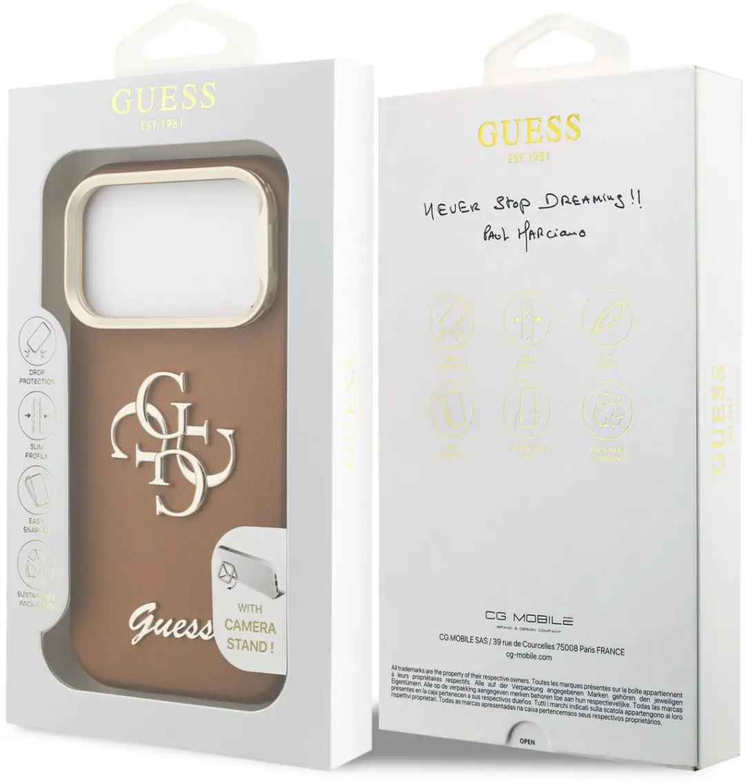Guess iPhone 17 Pro Hoesje 13832 - Bruin