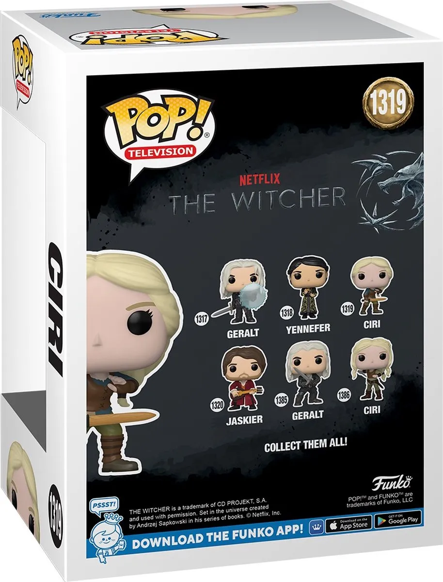 Funko Pop! The Witcher Ciri 67423 - Multicolour