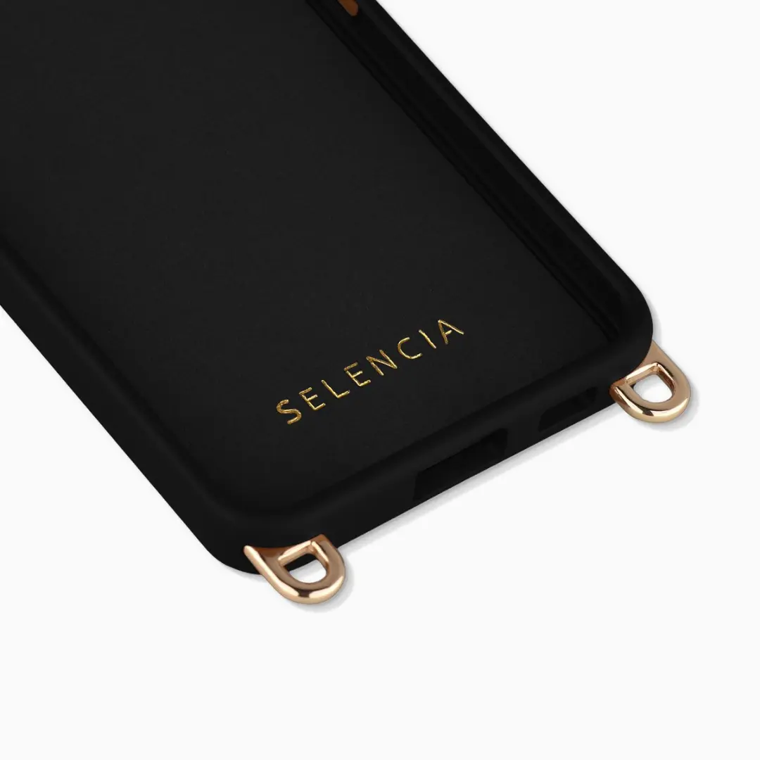 Selencia Hoesje Rivièra MagSafe S24/S25 - Zwart - afbeelding 6 van 6