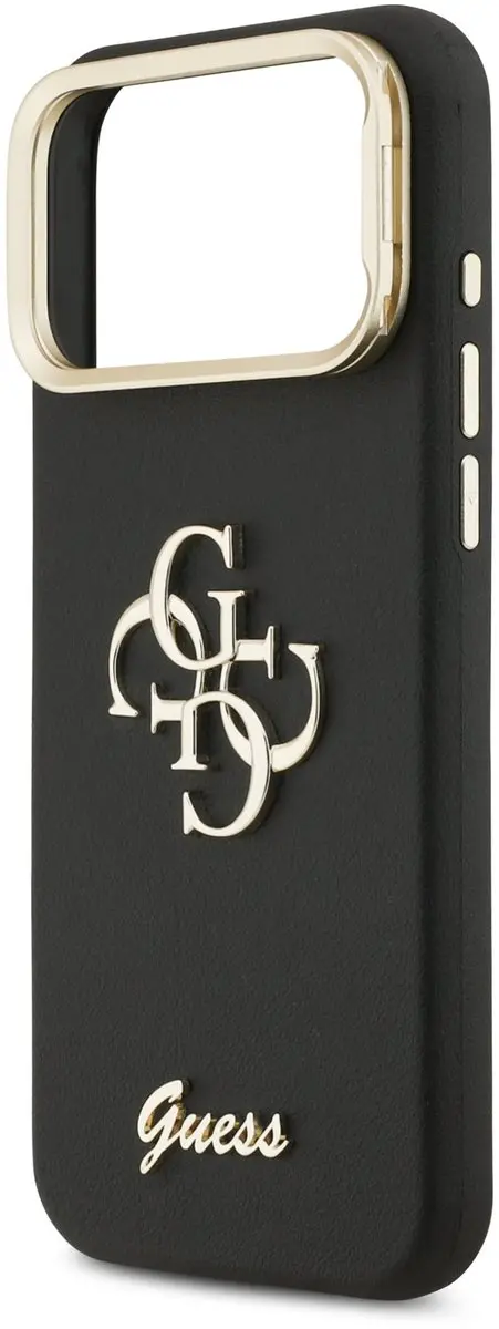 GUESS 4G Logo Hoesje iPhone 17 Pro Max - Zwart - afbeelding 6 van 6