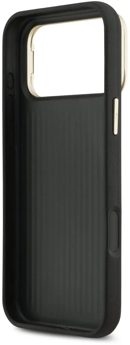 GUESS 4G Logo Hoesje iPhone 17 Pro Max - Zwart