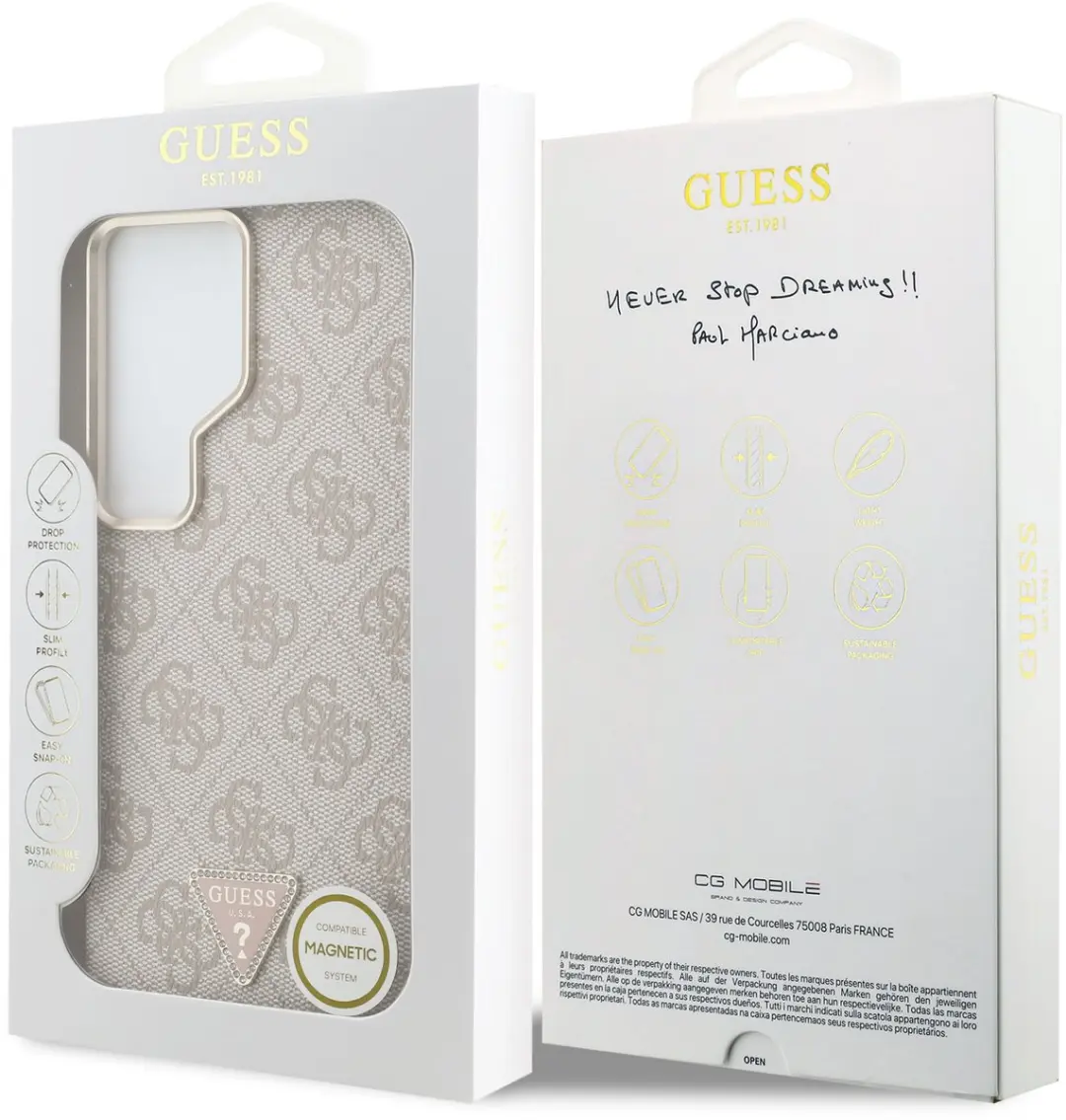 GUESS Telefoonhoesje Galaxy S26 Ultra - Roze