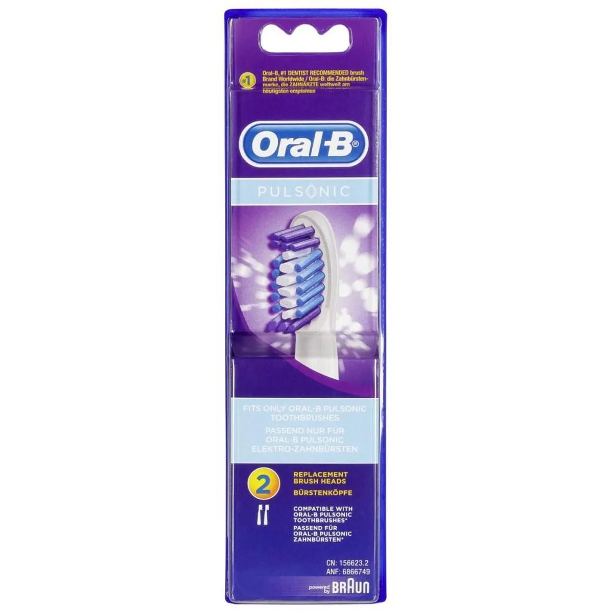 Oral-B Sonic SR32 Opzetborstels - 2 Stuks - Kleurenmix