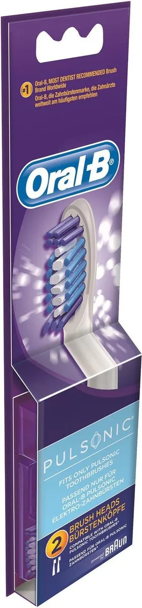 Oral-B Sonic SR32 Opzetborstels - 2 Stuks - Kleurenmix
