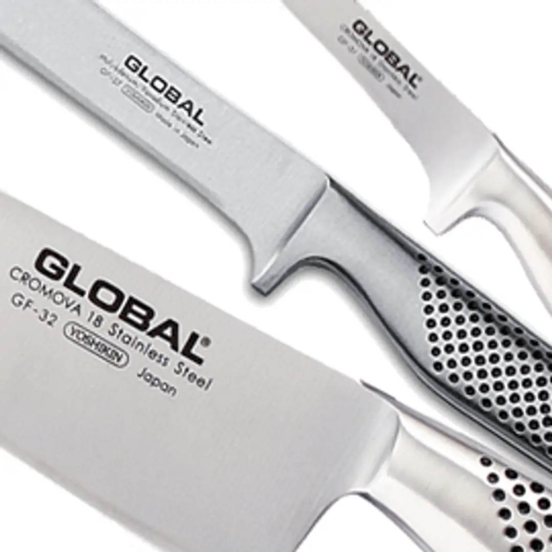 Global GF33 Koksmes 21cm - Zilver