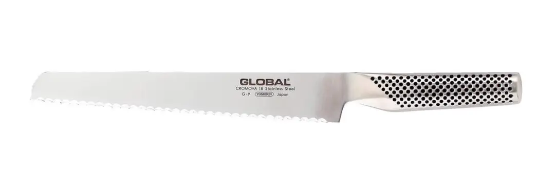 Global G9 Broodmes 22cm - Zilver