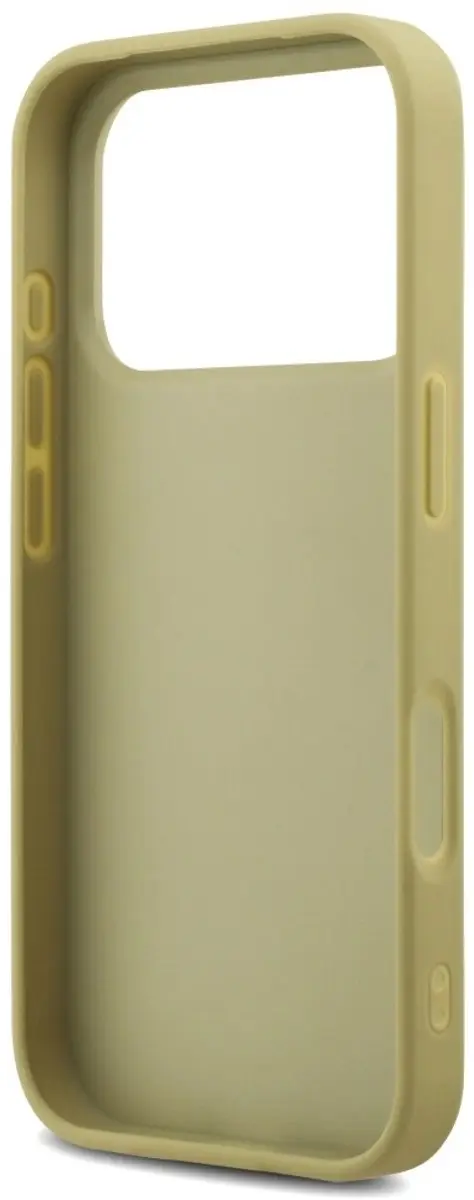 GUESS iPhone 17 Pro Back Cover - Goud Glitter - TPU