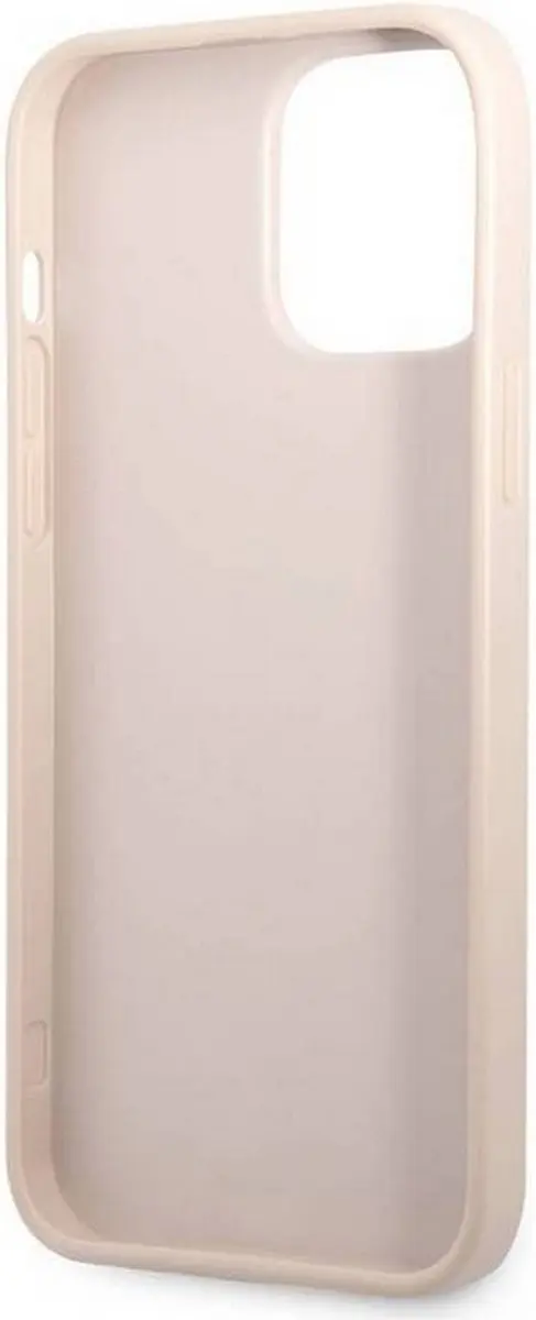 Guess 4G Double Card Back Case iPhone 13 Pro - Roze