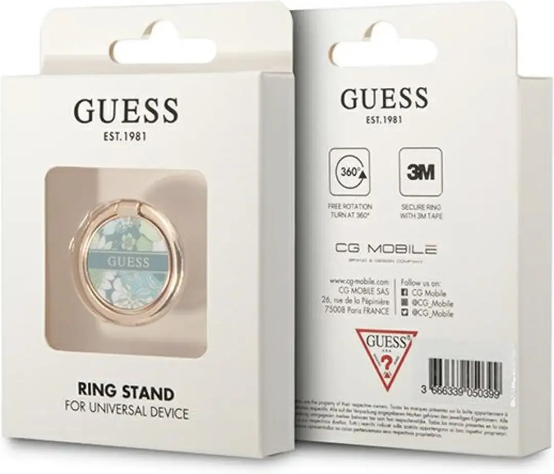 GUESS Ring Stand GURSHCHMAN - Groene Bloem