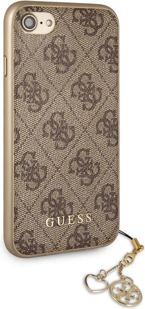 GUESS iPhone Backcase 7007 - Bruin Kunstleer