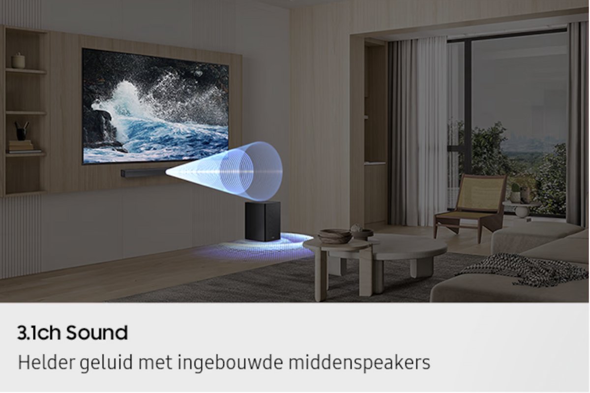 Samsung HW-B650F - Sound Bar System - Voor TV - Wireless