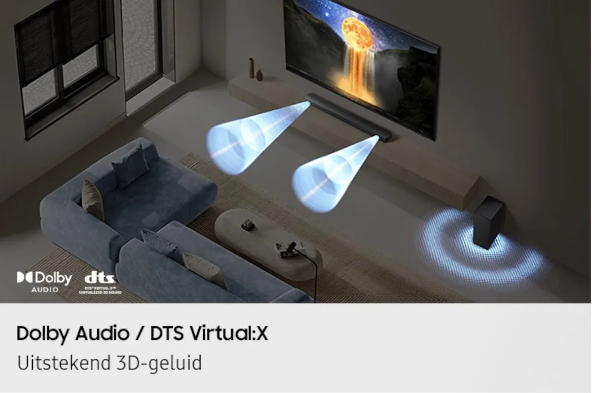 Samsung HW-B650F Soundbar - Zwart - afbeelding 6 van 6