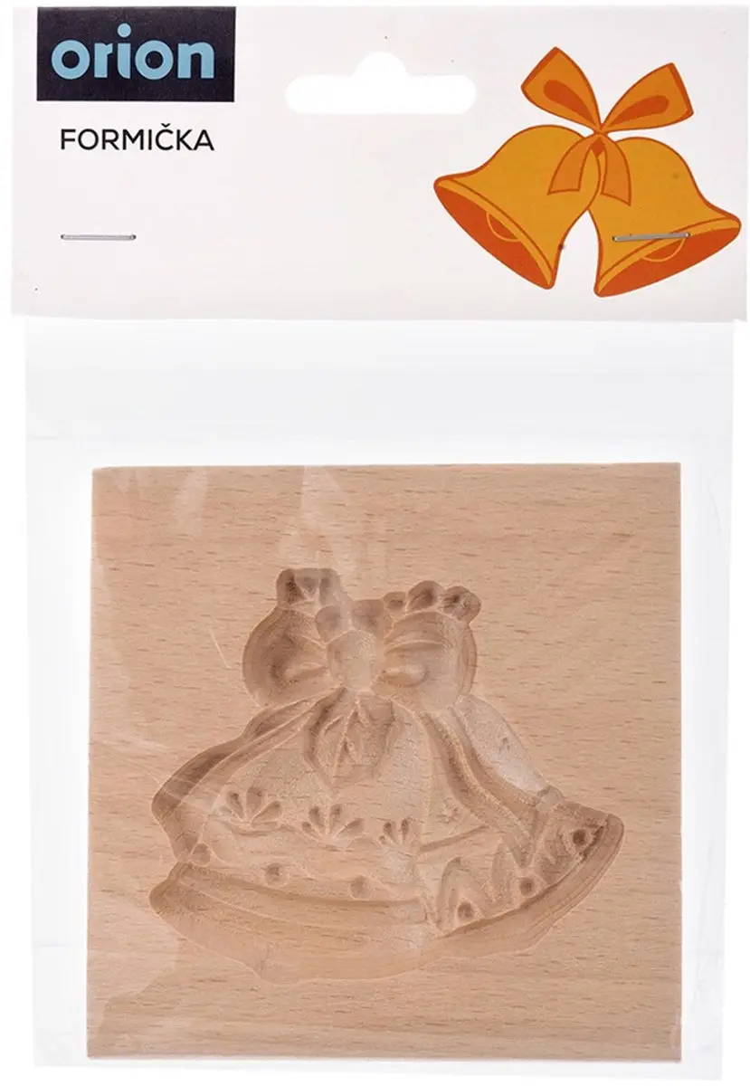 Orion Houten Koekjesvorm Bellen 10x10cm