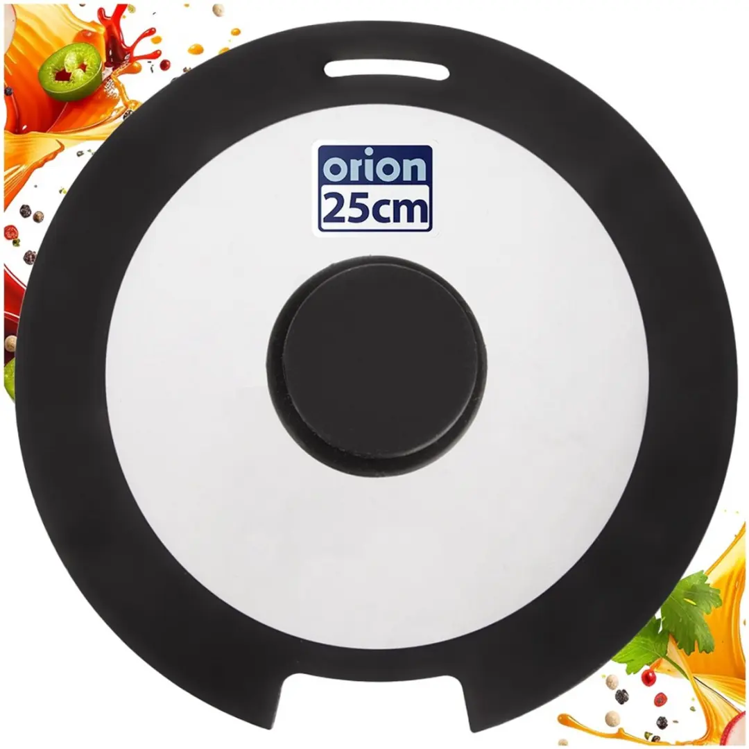 Orion Silicone Pannendeksel 25cm - Transparant