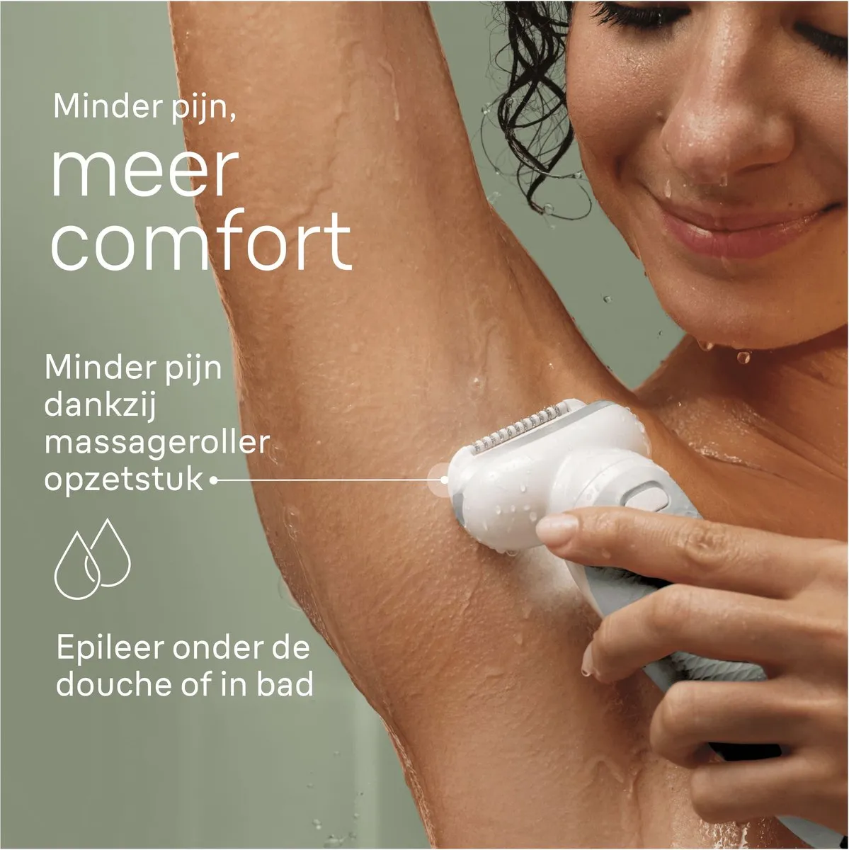 Braun Silk·épil 9 Type 9-041 Epilator - Wit/Zilver