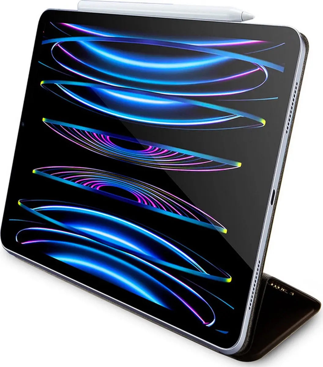 Guess 4G Stripe Allover Book Cover - iPad Pro 12.9" 2021/22 - Bruin