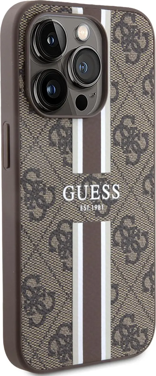 Guess iPhone 15 Pro Backcover - Bruin - afbeelding 6 van 6