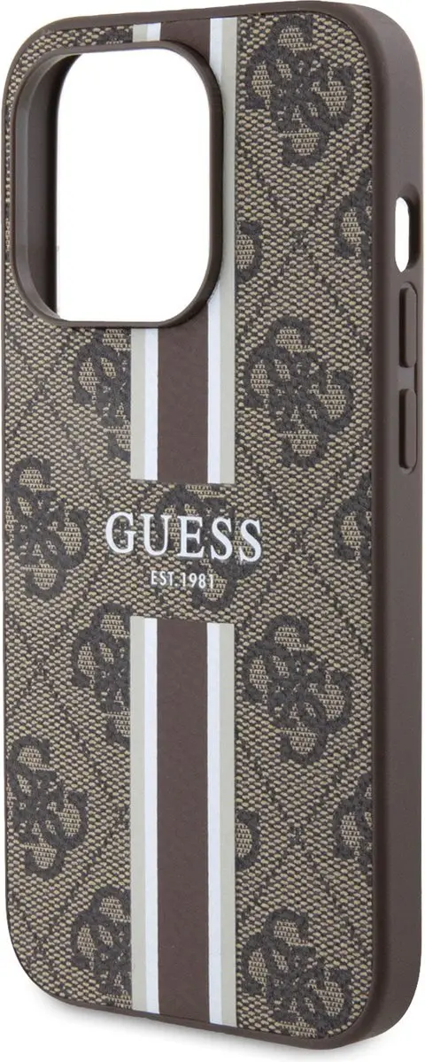 Guess iPhone 15 Pro Backcover - Bruin