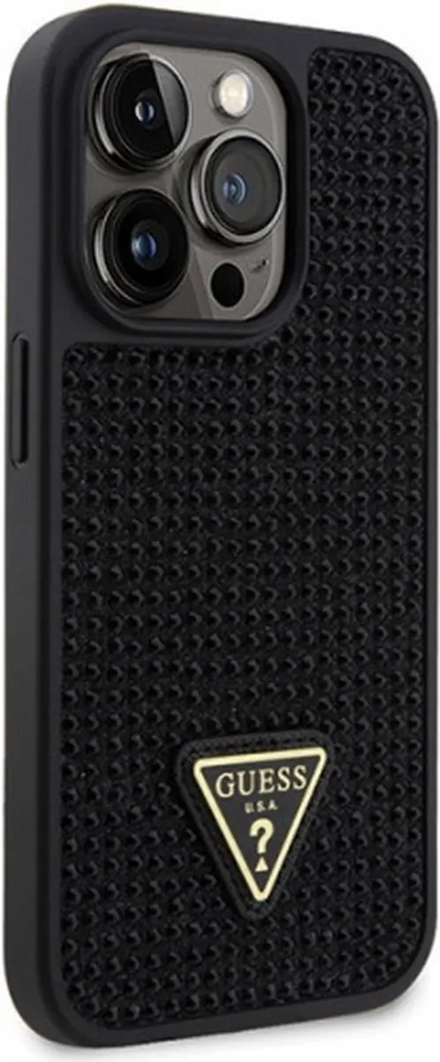 GUESS GUHCP14X-RTB-BK Hoesje - iPhone 14 Pro Max - Zwart