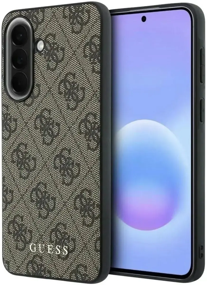 Guess Hoesje Samsung Galaxy A57 - Bruin PU Leder