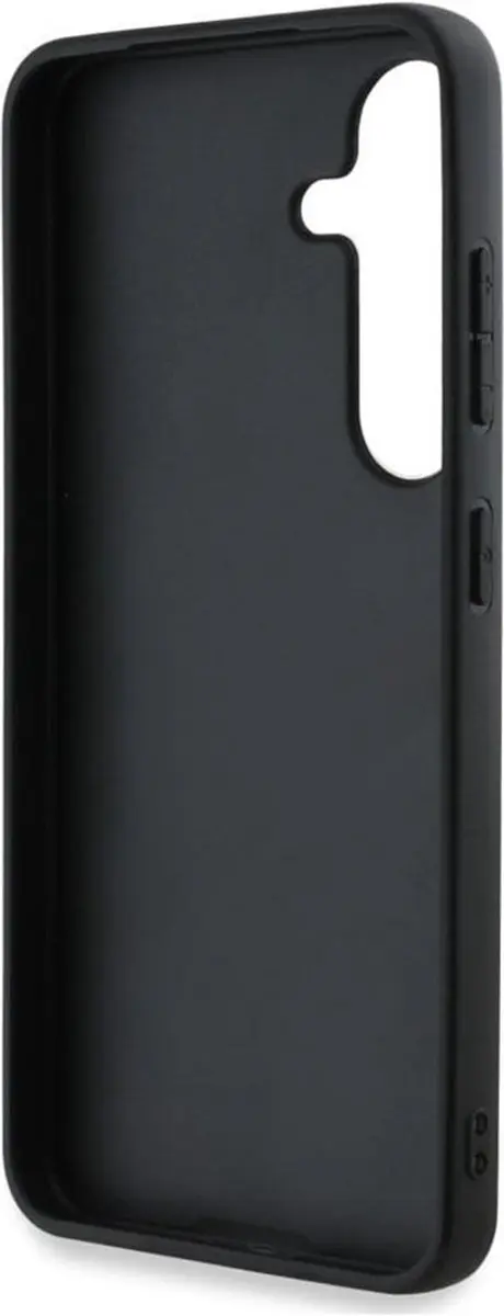 Guess 4G Metal Logo Saffiano Hoesje - Samsung Galaxy S25 Plus - Roze - GUHCS25MPGT4MBP - afbeelding 6 van 6
