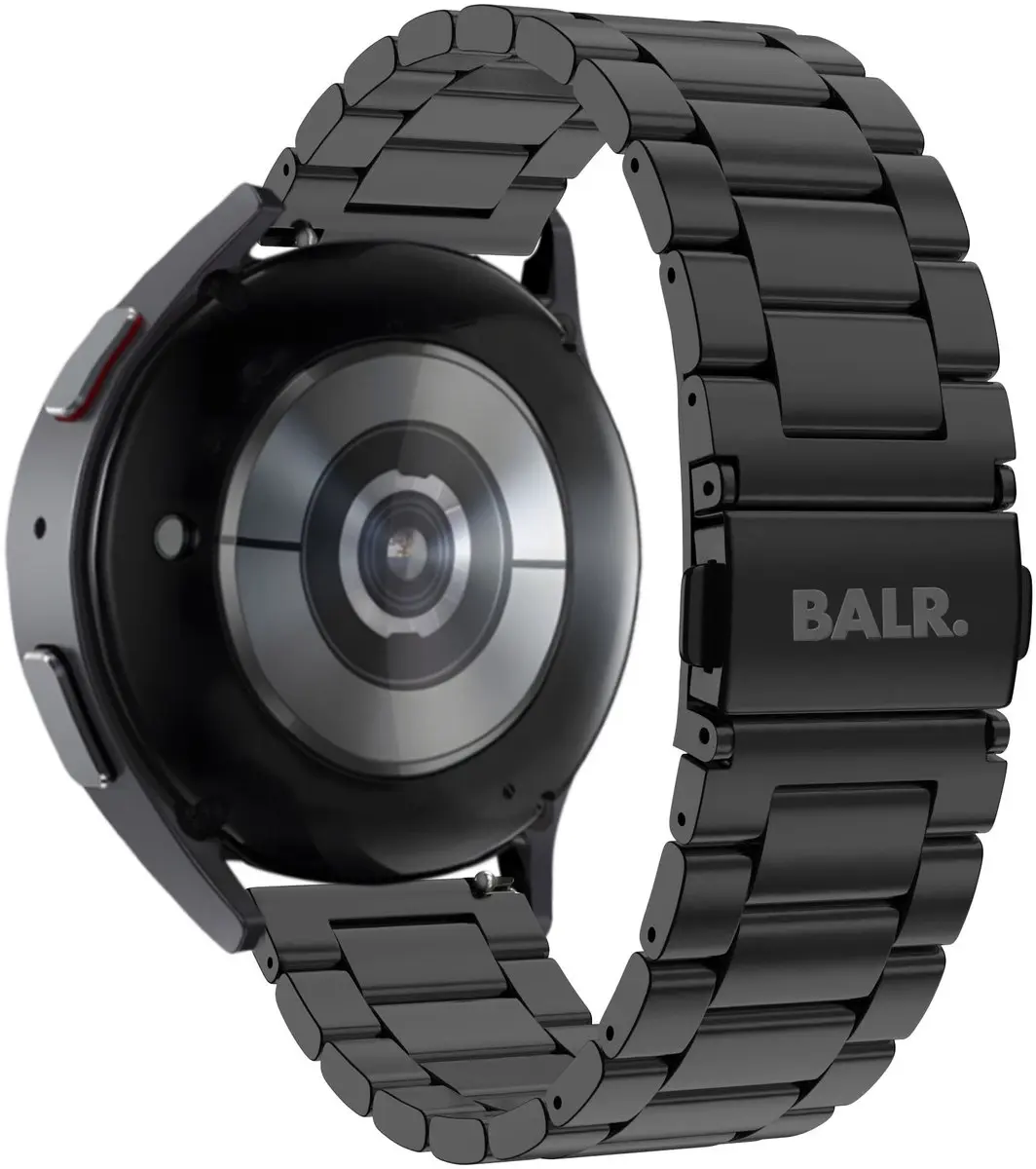 BALR Stalen Band 22mm - Zwart