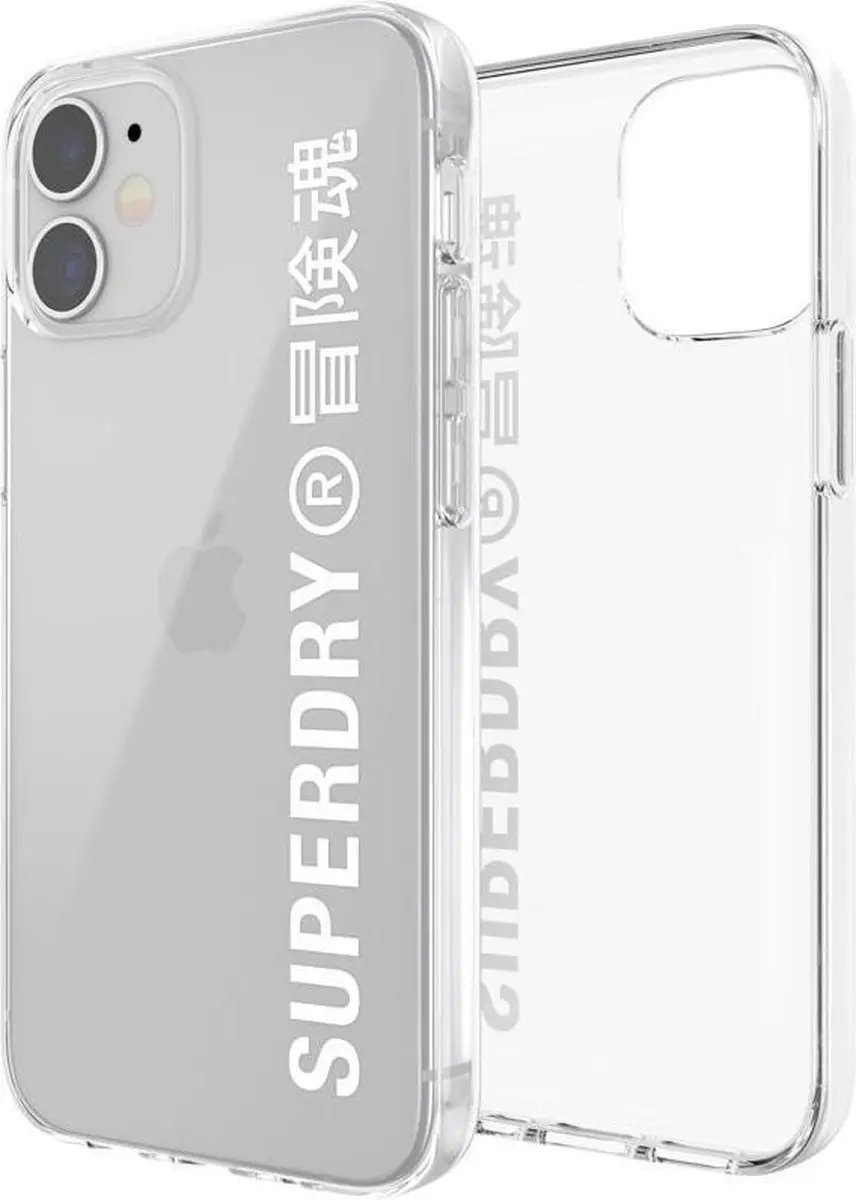 Superdry Snap Case iPhone 12 Mini - Transparant - mpn-8718846085991 - afbeelding 6 van 6