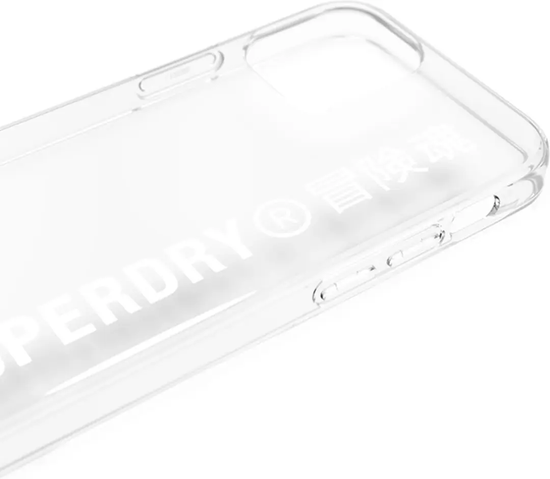 Superdry Snap Case iPhone 12 Mini - Transparant - mpn-8718846085991