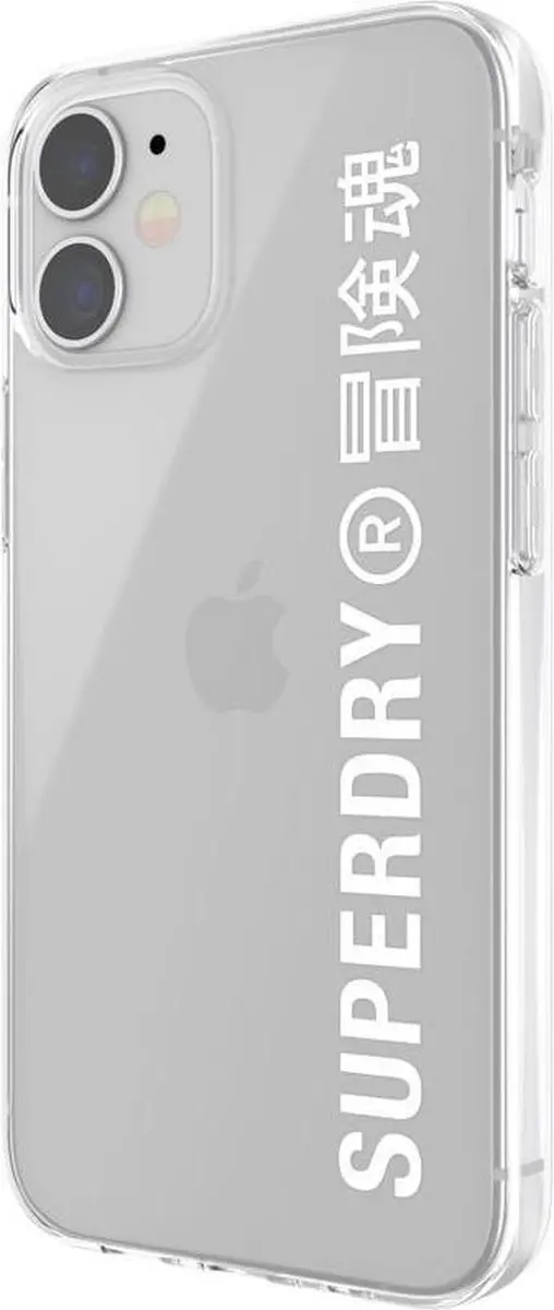 Superdry Snap Case iPhone 12 Mini - Transparant - mpn-8718846085991
