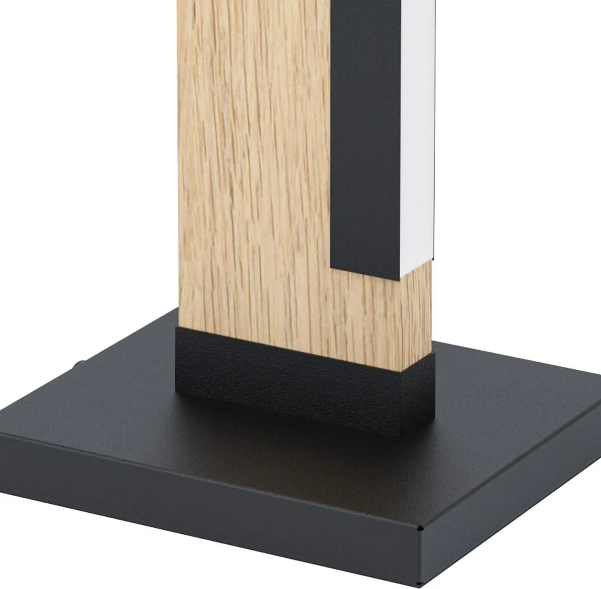 Eglo Camacho LED Tafellamp - 40,5 cm - Zwart/Bruin - Dimbaar